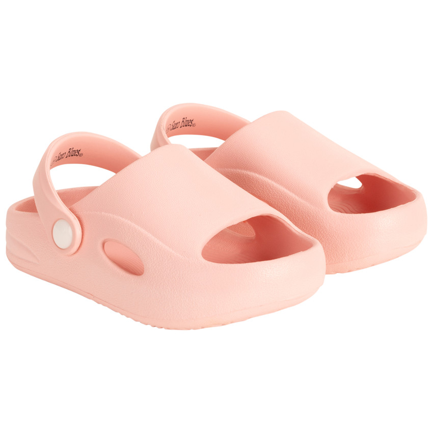 Strandsandalen van schuim met bandje voor meisjes 