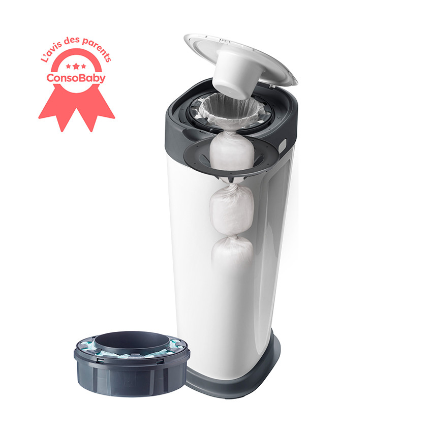 Luieremmer Twist&Click XL Wit 