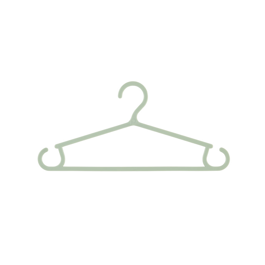 Lot de 6 cintres pour bébé - Vert 