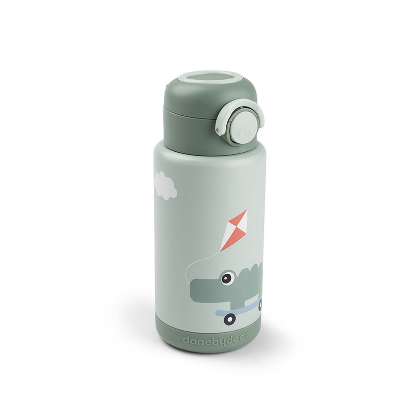 Gourde isotherme 340ml Playground vert 