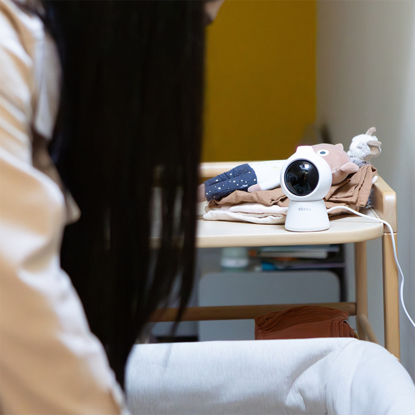 Babyphone vidéo Zen Smart AI - Blanc 