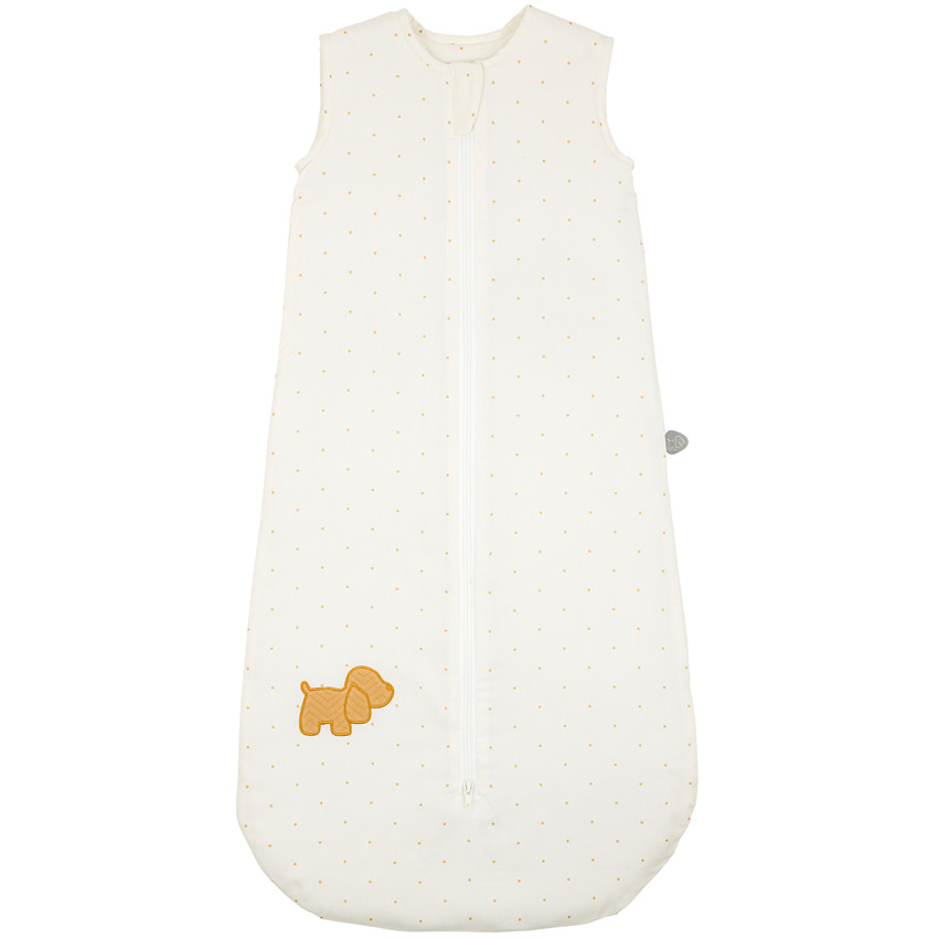 Gigoteuse sans manches en popeline 90cm Charlie - Imprimé pois 
