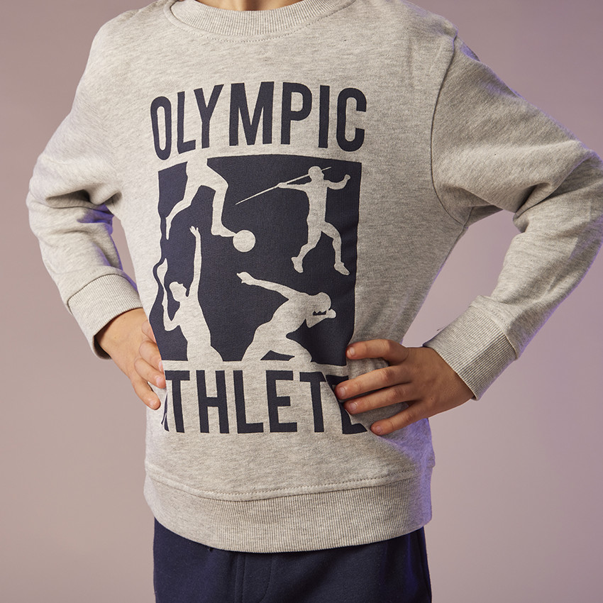 Ensemble jogging print Olympic Athlete pour garçon 