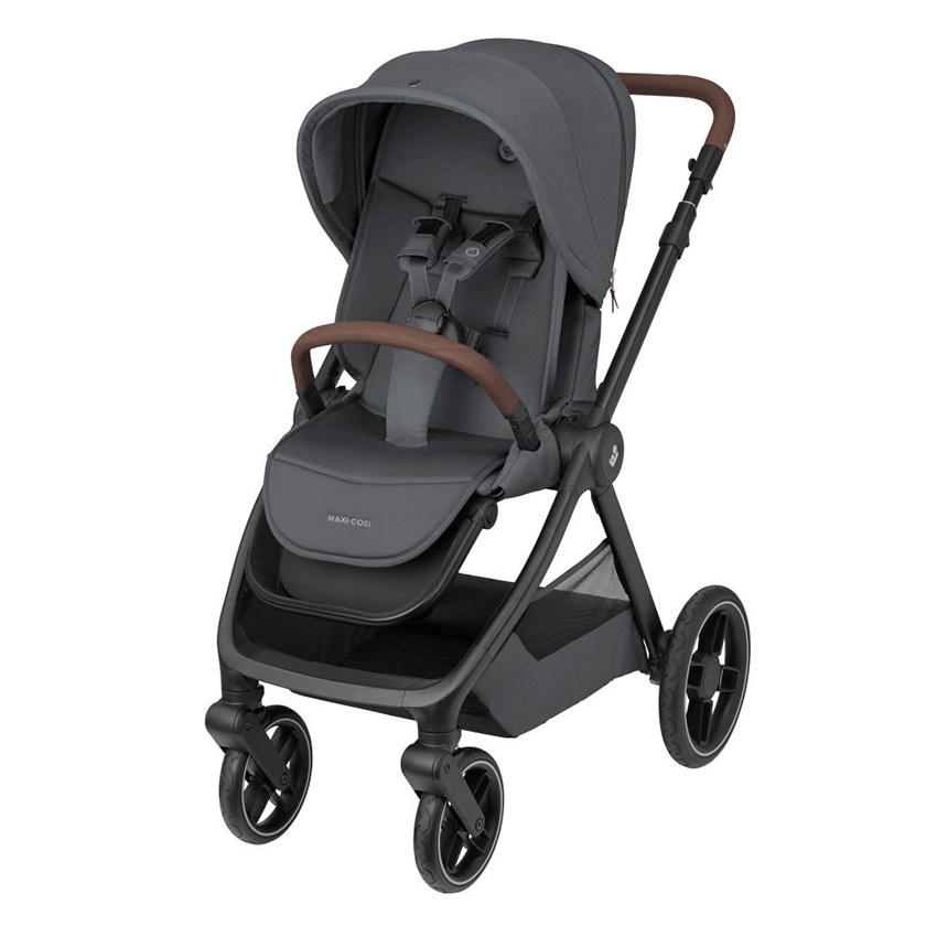 Poussette Oxford Plus + nacelle Twillic Graphite 