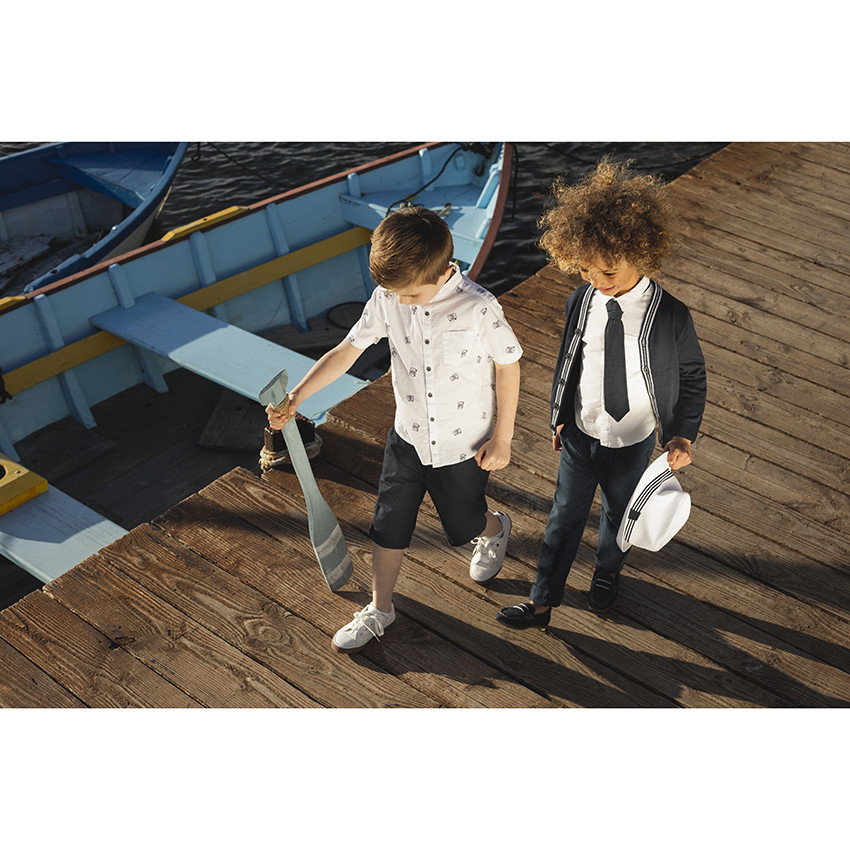 Gilet en tricot pour enfant garçon 