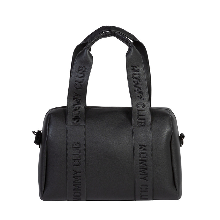 Luiertas Mommy Club Signature Vegan Leder Zwart 