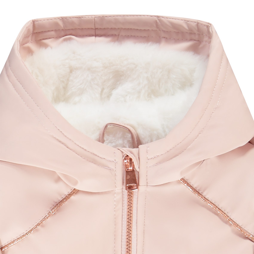 Parka gomme pour bébé fille 