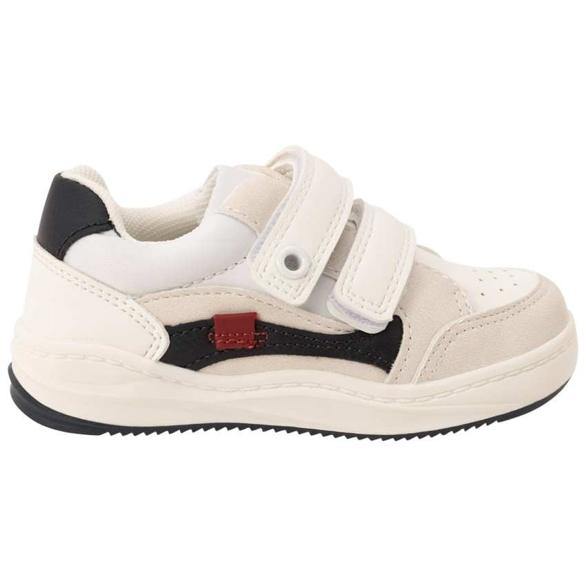Baskets de sport en suédine à scratchs pour bébé garçon 