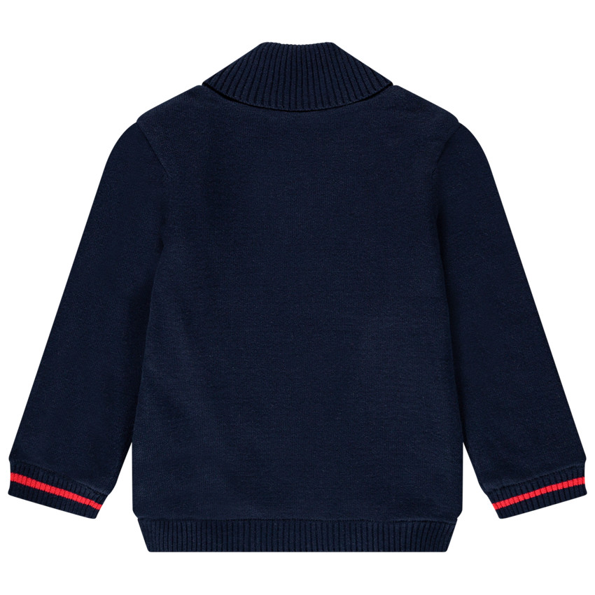 Pull en tricot motif Smiley Baby Noël pour bébé garçon 