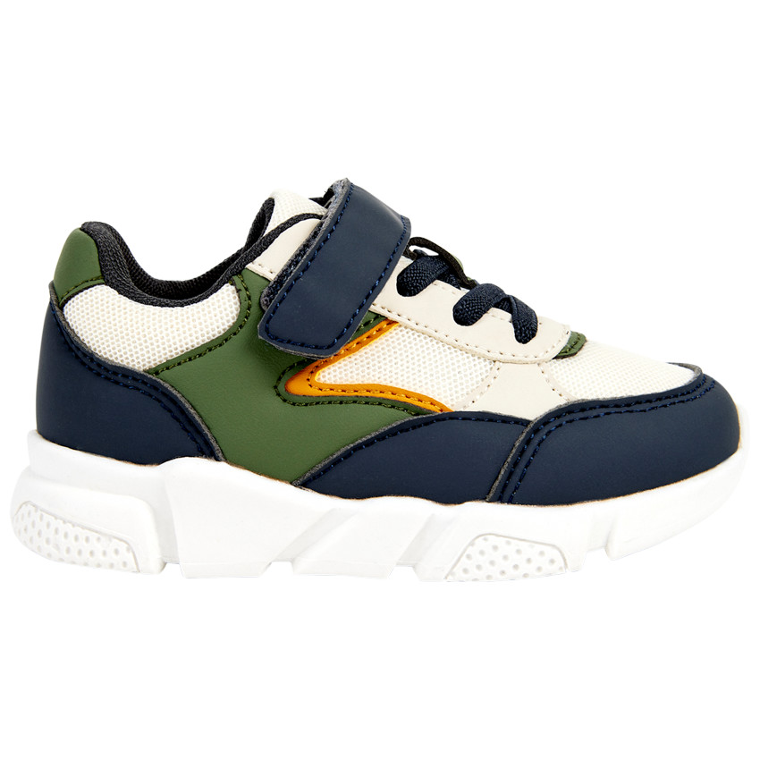 Lage sneakers met kleurrijke accenten voor jongens 