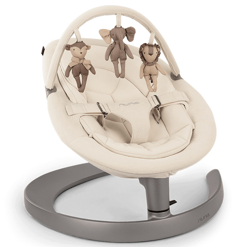 Transat wipstoel Leaf Grow met speelboog Cloud 