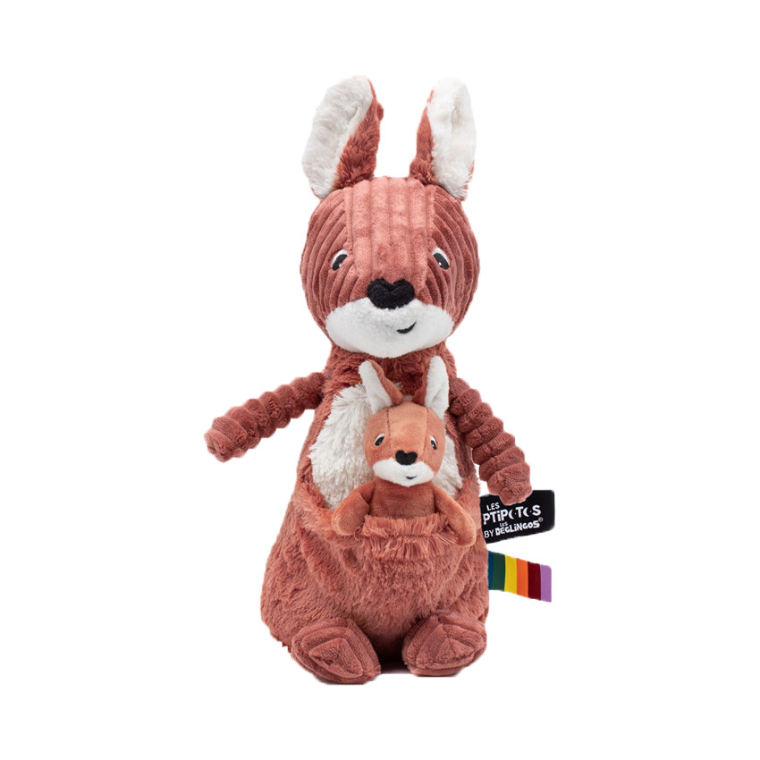 Peluche Ptipotos - Terracotta maman/bébé 