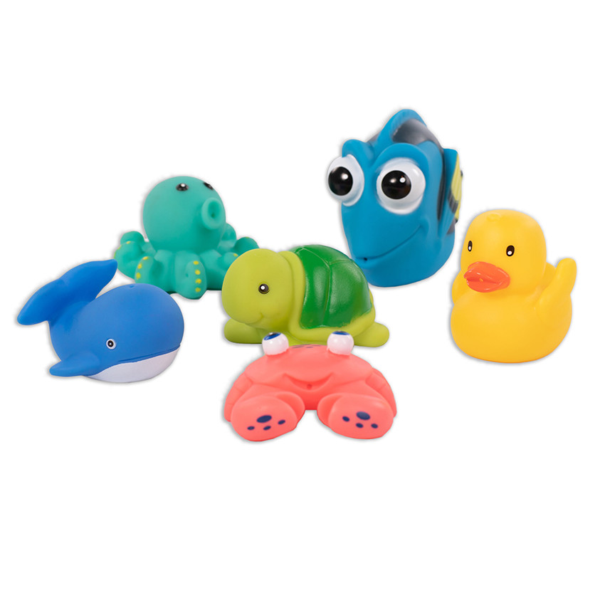 Jouets de bain gicleurs B-Friends 6 pièces 