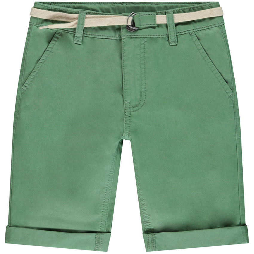Bermuda met tailleband in twill voor jongen 