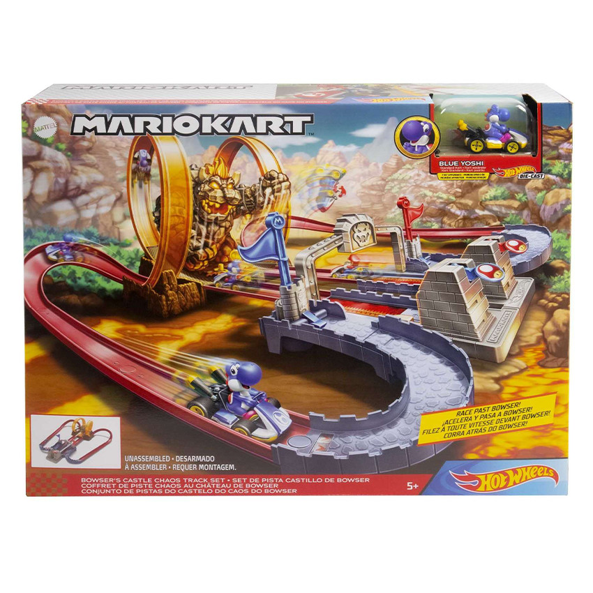 Mario Kart Chaos in het Kasteel van Bowser 