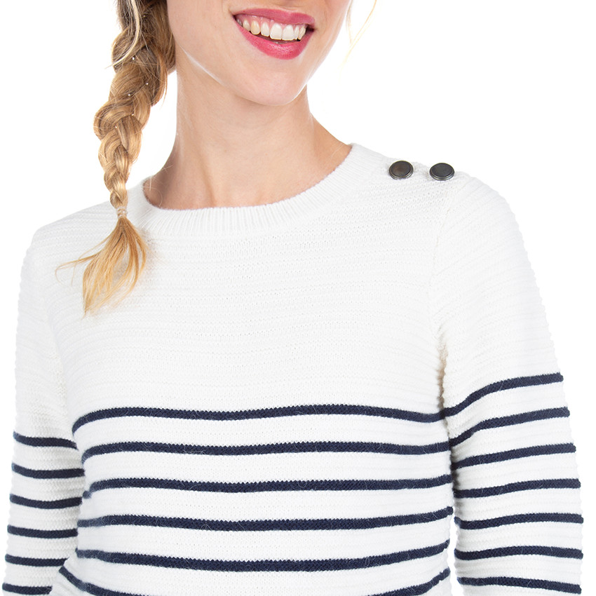 Marinière de grossesse en tricot 