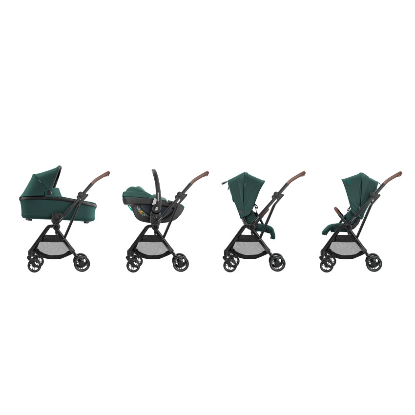 Poussette compacte Leona - Essential Green 