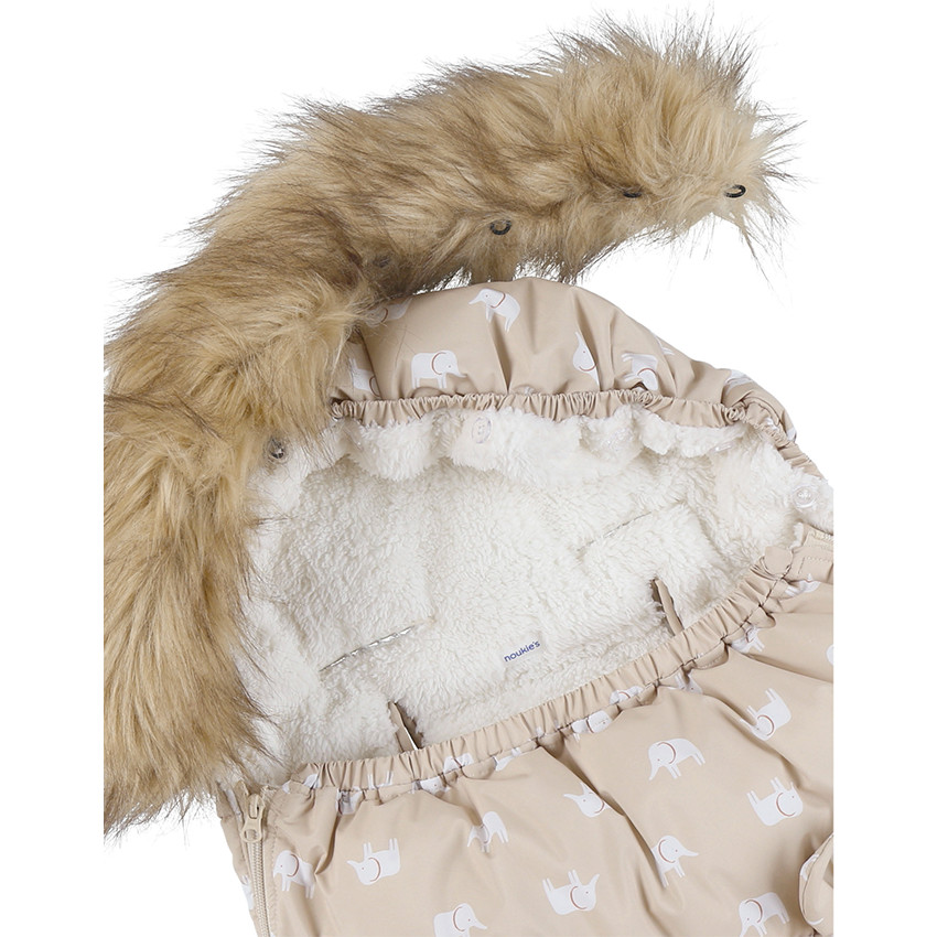 Voetenzak waterafstodend universeel Beige Olifant 