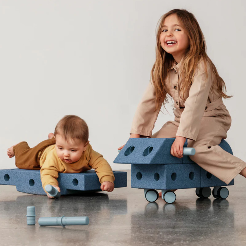 Construction Explorer Set – Deep Blue / Sky Blue 