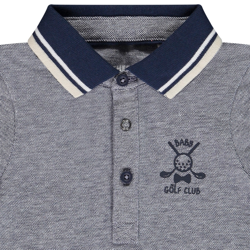 Polo manches longues print golf pour bébé garçon 