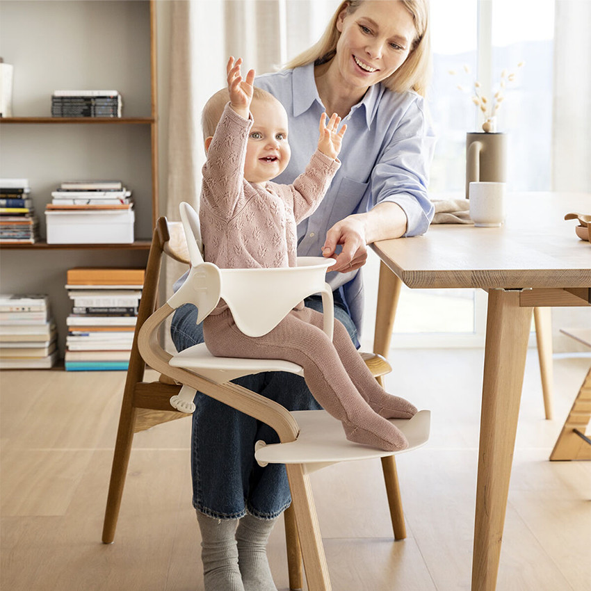 Baby Set pour chaise haute Nomi blanc 