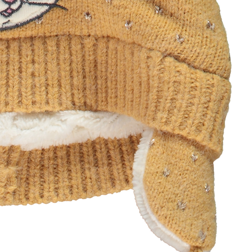 Glanzende gebreide muts Marie Disney voor meisjes 