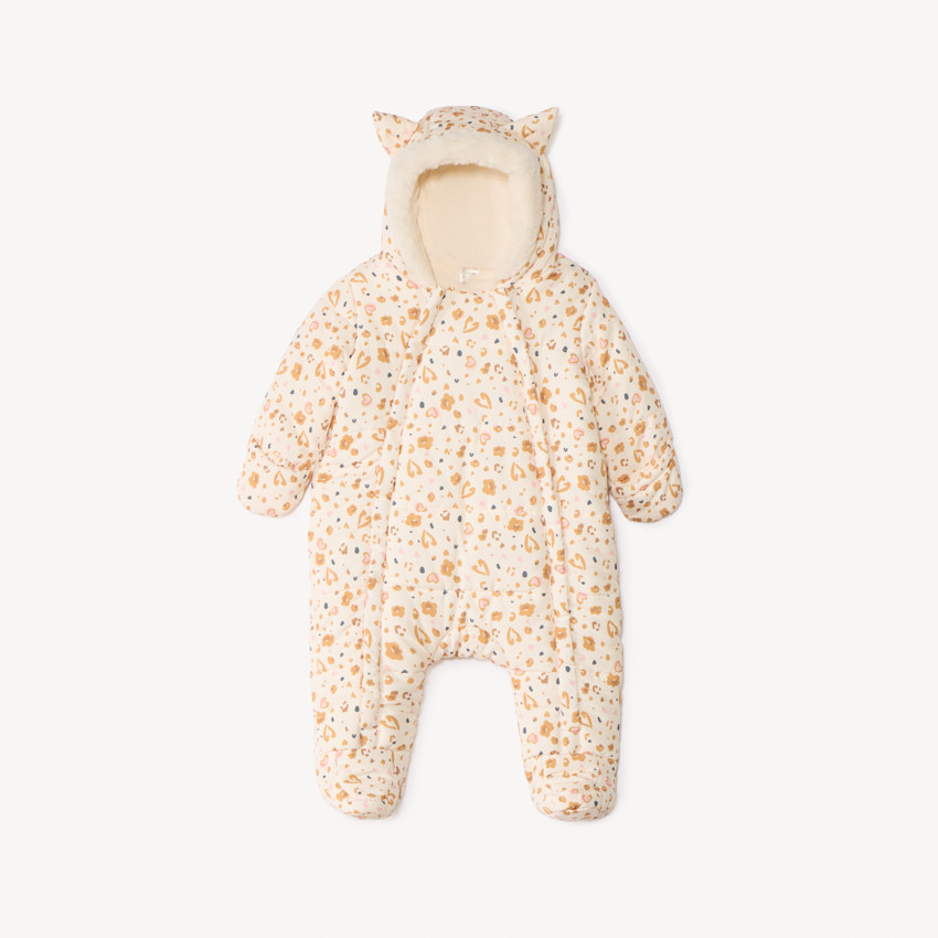 Pilotenpak met fantasieprint voor babymeisje met verschillende afwerkingen naargelang leeftijd 