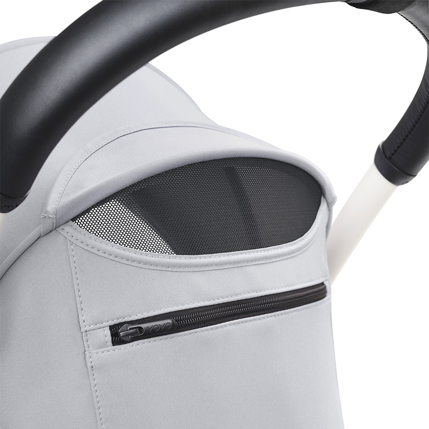 Kinderwagen Stokke® YOYO³ vanaf 6 maanden - Frame wit/Stone 