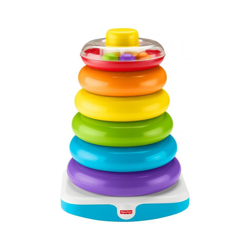 Jouet pyramide avec anneaux 