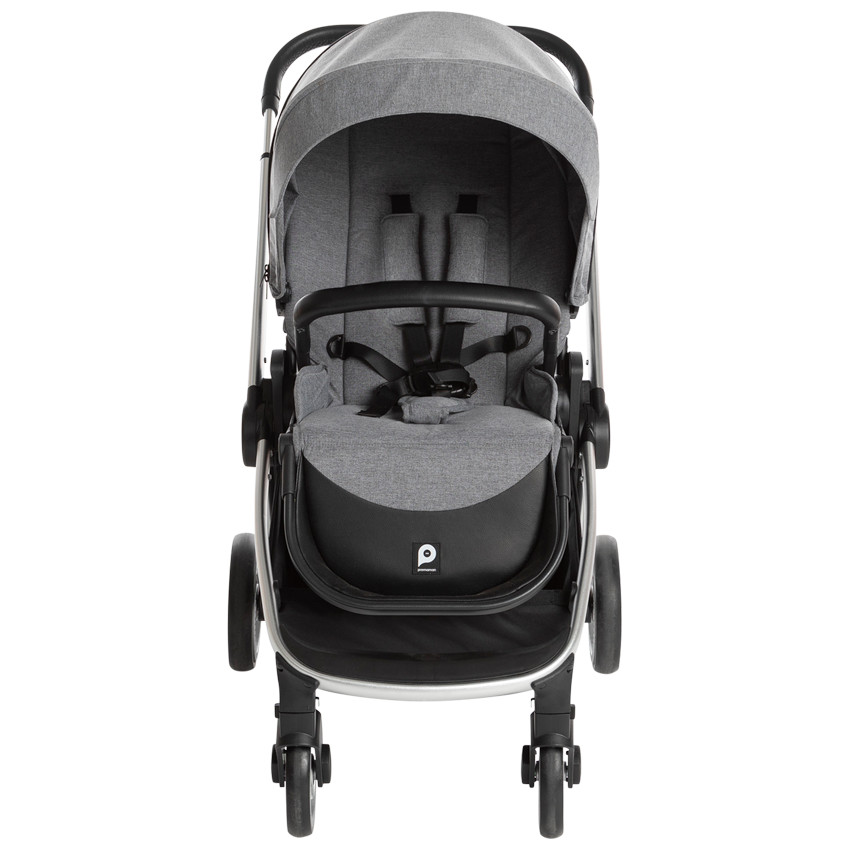 Poussette trio Tessa gris chiné 