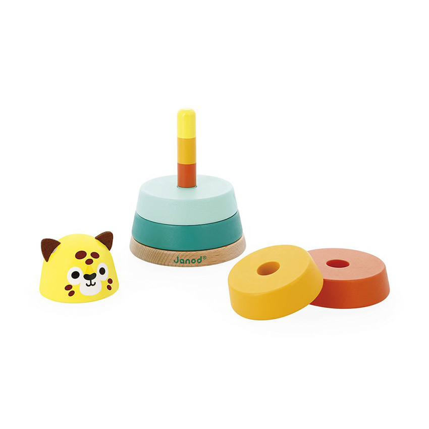 Jouet en bois Jaguar empilable - Tropik 