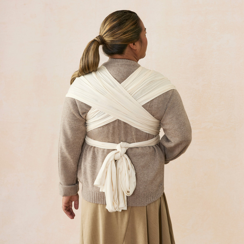 Echarpe de portage Aura Cream 3,6-11,3kg 