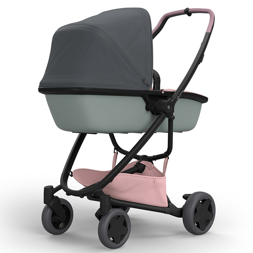 Draagmand Zapp Lux - Grey on grey 