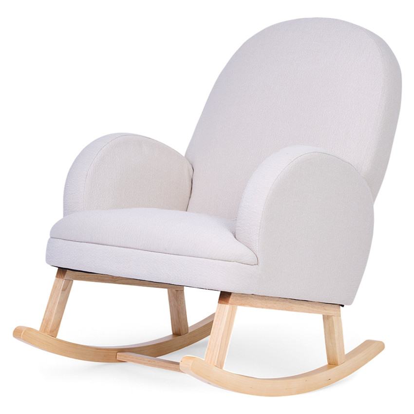 Fauteuil à bascule adulte Lin Beige  