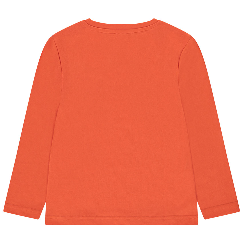 T-shirt manches longues print effet 3D ballon de basket pour garçon  