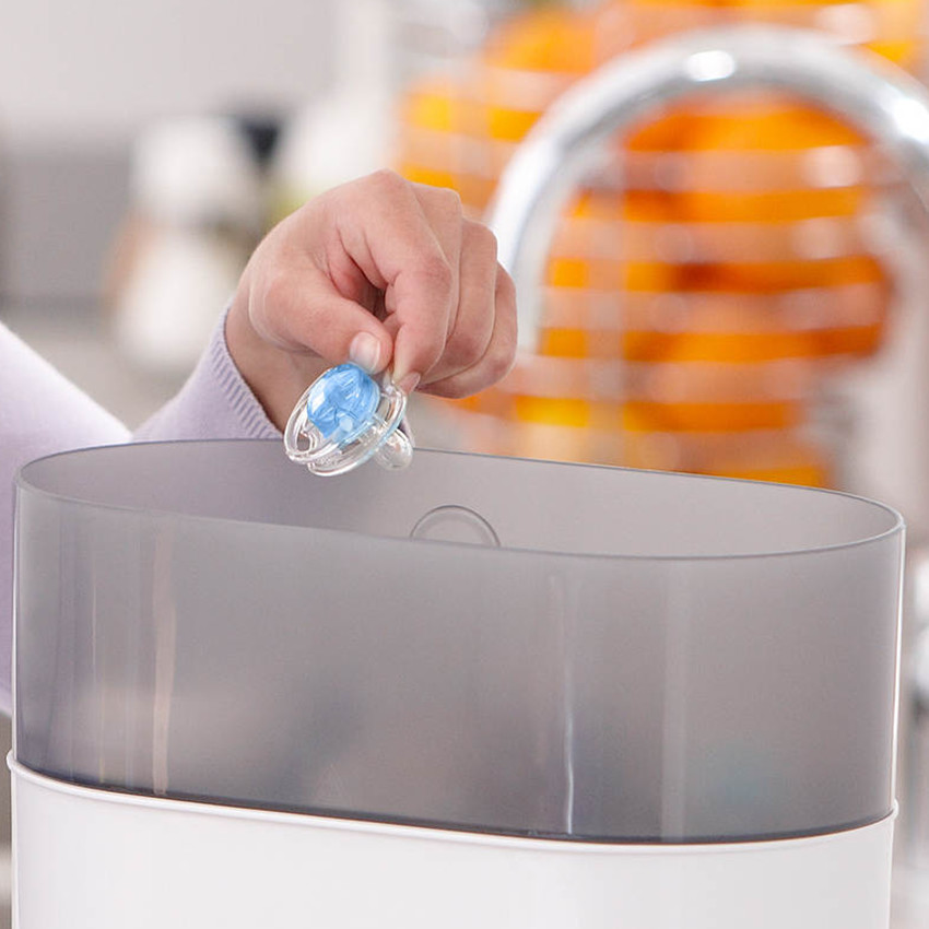 Stérilisateur électrique à vapeur 3 en 1 - Blanc  