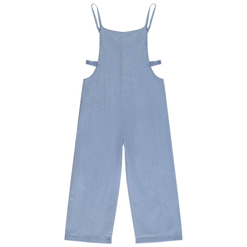 Combinaison longue unie en lyocell pour fille 