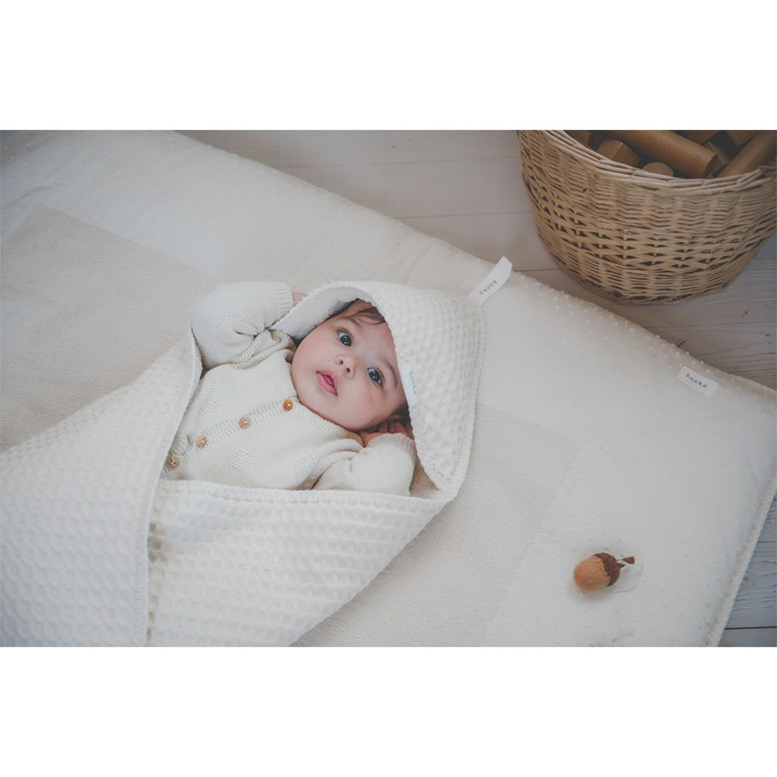 Couverture enveloppante Teddy Oslo Natural 100x100cm TOG 5.3 