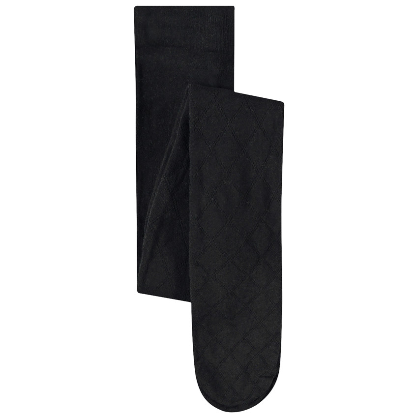 Collants unis en tricot pointelle pour fille 