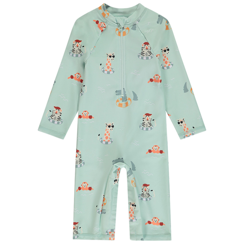 Zwemcombinatie met UV-bescherming voor baby jongen 