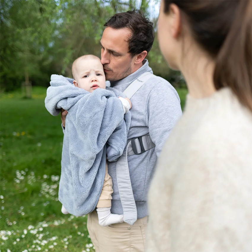 Poncho de Voyage Softy + Jersey Stone 9-36M 