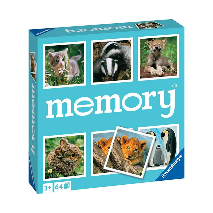 Jeu éducatif Grand Memory sur les bébés animaux 
