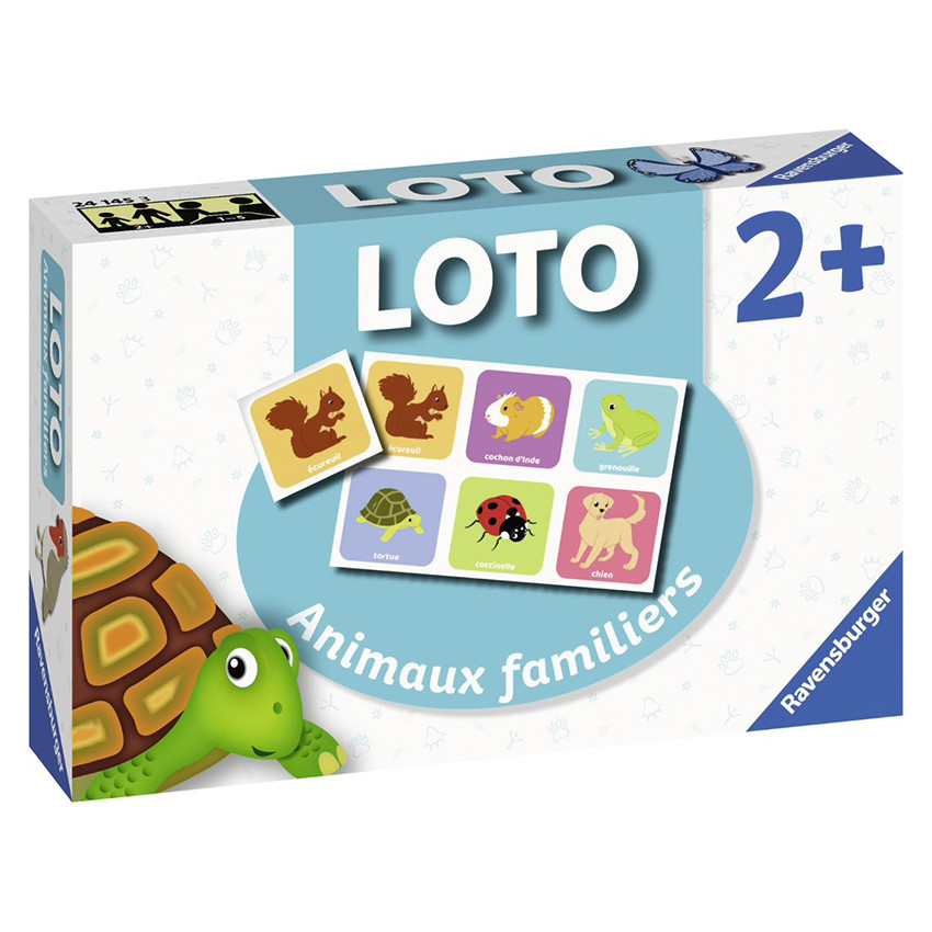Jeux Stratégie & Réflexion Jeu Educatif Loto Les Animaux Familiers 