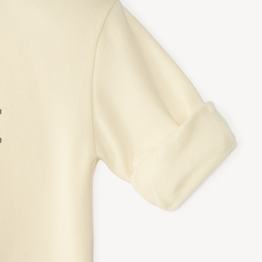 Oversized sweatshirt voor babyjongen met fantasieprint 