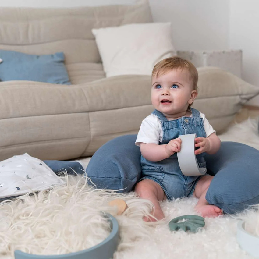 Coussin multi-usage Softy Tetra Jersey Blue 