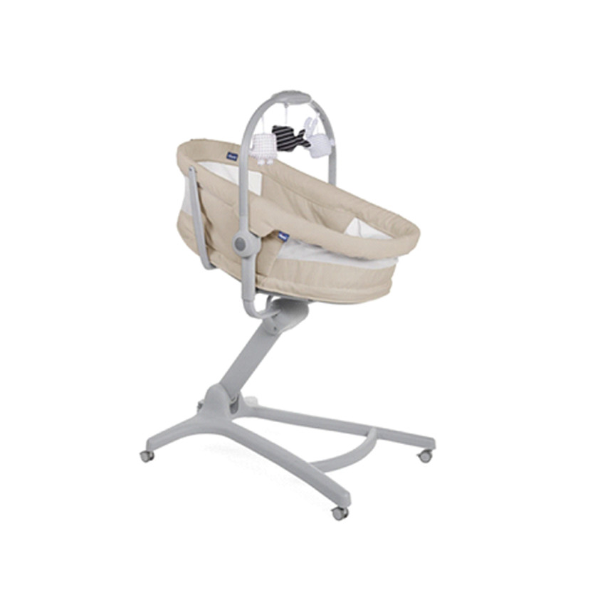 Berceau Transat Baby Hug 4 en 1 Air - Beige  