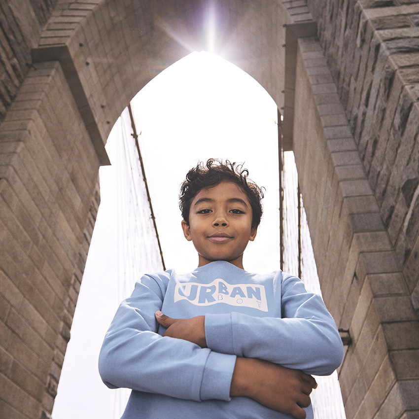 Sweat molleton print Urban pour garçon 