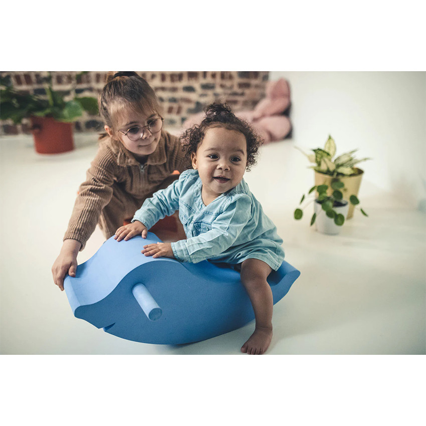 Dolfijn in schuim stimuleren creativiteit en motoriek Blauw 