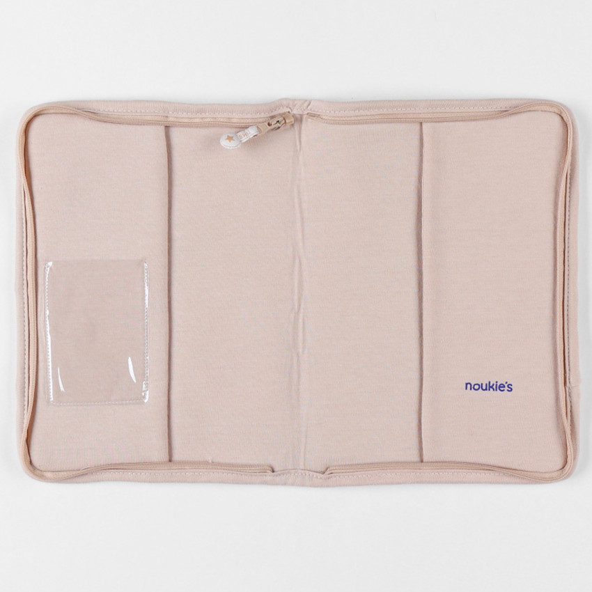 Protège carnet de santé en veloudoux Bali l'éléphant 