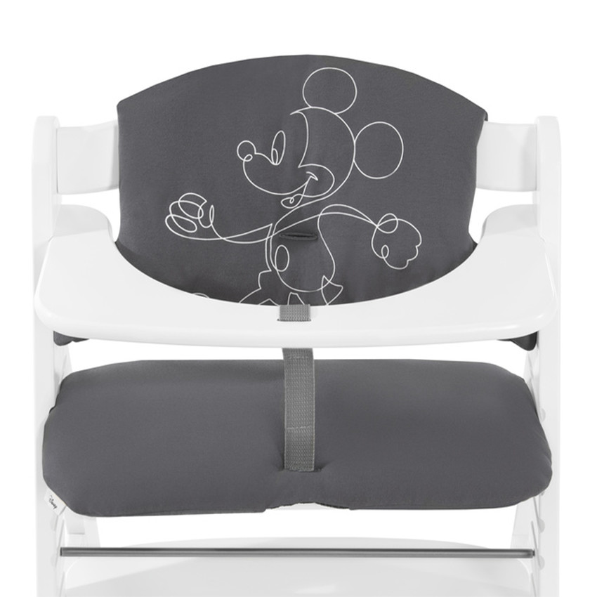 Coussin réducteur chaise haute Select Mickey Mouse Anthracite 